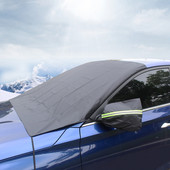 3 buc Husa parbriz fata masina Parasolar Protector pentru zapada Husa pentru jumatate Husa masina Husa nemagnetica pentru zapada Protectie solara