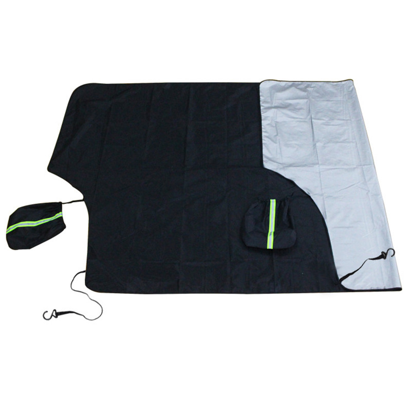 3 buc Husa parbriz fata masina Parasolar Protector pentru zapada Husa pentru jumatate Husa masina Husa nemagnetica pentru zapada Protectie solara