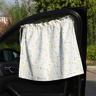 Cortina cu ventuză în geamul mașinii Parasolar cu desene animate Umbrelă laterală universală Protecție UV pentru copii, copii, copii