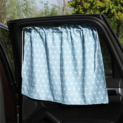 Cortina cu ventuză în geamul mașinii Parasolar cu desene animate Umbrelă laterală universală Protecție UV pentru copii, copii, copii