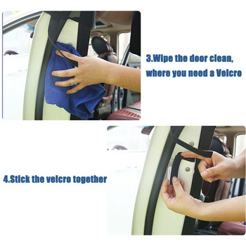 2PCS Екрани за прозорци на автомобили, капаци на врати отпред и отзад, странични сенници за прозорци на кола за бебешки мрежест ръкав Мрежа против комари за кола за къмпинг