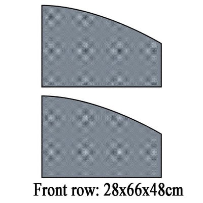 2 бр. Магнитни сенници на страничните прозорци на автомобила UV защитни завеси Сенник Мрежа Козирка за слънце Лятна защита Щори за кола Аксесоари за автомобили