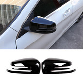 Za Mercedes Benz A CLA GLA GLK klasa W176 W117 X156 X2 x crna 'Carbon Fiber ABS bočna vrata retrovizora Poklopac poklopca 20