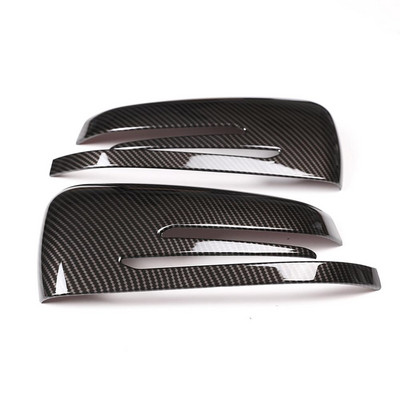 Za Mercedes Benz A CLA GLA GLK klasa W176 W117 X156 X2 x crna 'Carbon Fiber ABS bočna vrata retrovizora Poklopac poklopca 20