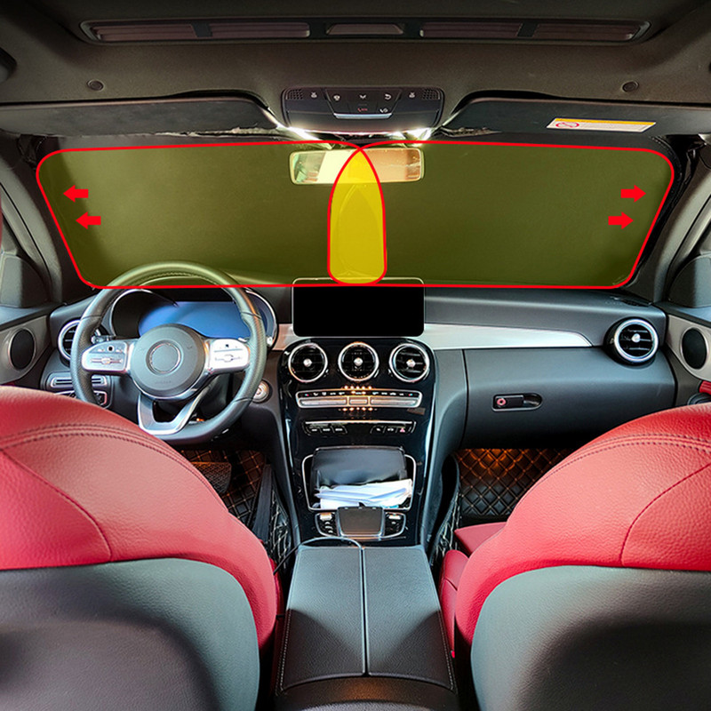 Összecsukható autós napellenző autós szélvédő napernyő első szélvédő árnyékoló esernyő nyári napvédő hőszigetelő kendő