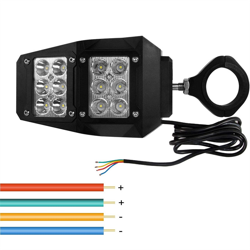 1.75"-2" UTV retrovizori s LED svjetlom za polaris rzr 1000 800 900 xp ranger za can am za Yamahu za Hondu
