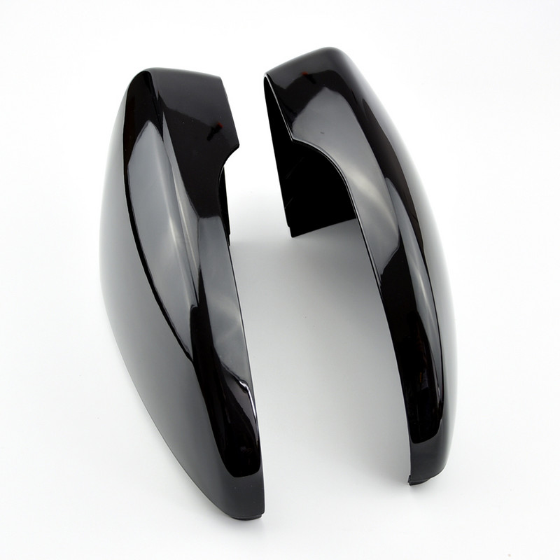 Za Volkswagen Za VW Passat B7 CC Scirocco MK3 Jetta MK6 EOS Beetle R Crno bočno krilo Retrovizor Poklopac Obloga Kape Kućište