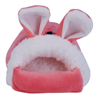 Slatka kućica za spavanje mini ljubimaca, plišani topli krevet za hrčke za zamorce, gnijezdo za hrčke