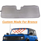 Első szélvédő napernyő összecsukható védőszemüveg 2021 2022 Ford Bronco 2/4 ajtós