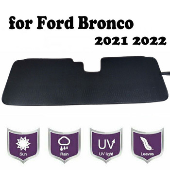Μπροστινό παρμπρίζ Πτυσσόμενο κάλυμμα προστατευτικού καλύμματος για το 2021 2022 Ford Bronco 2/4 Πόρτες
