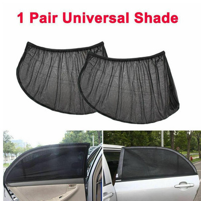 Parasolar mașină Perdele Geam lateral din spate Față Spate Parbriz Blocaj solar Clipește Capac negru Venză Accesorii universale pentru mașini