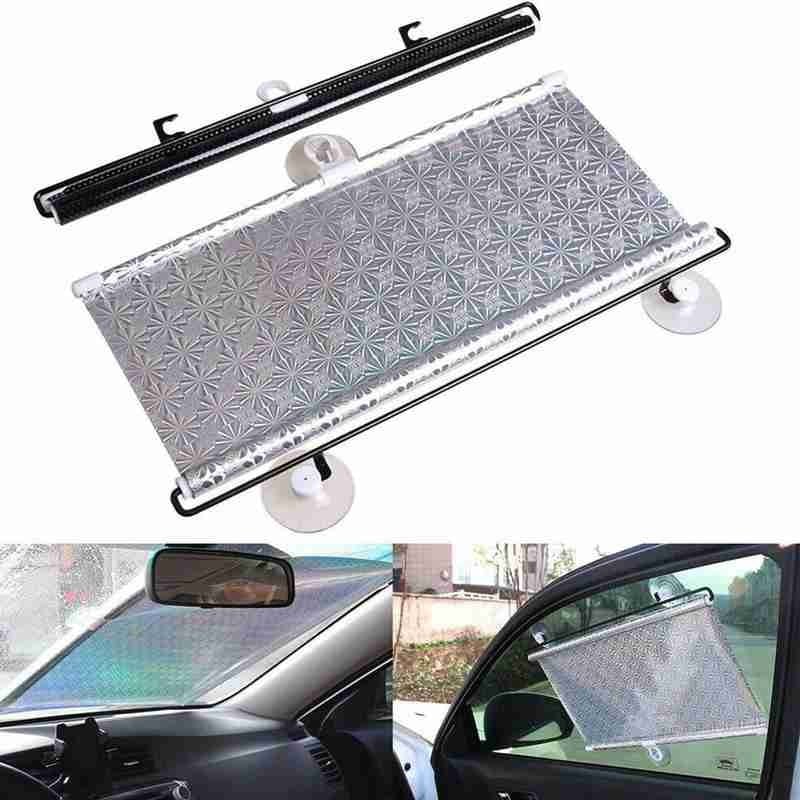 Parasolar mașină Perdele Geam lateral din spate Față Spate Parbriz Blocaj solar Clipește Capac negru Venză Accesorii universale pentru mașini