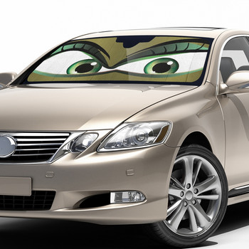 Reflector Anti UV Protector Eyes Cartoon Sunshade Car Μπροστινό Παρμπρίζ Sunshade Ανθεκτικά σκίαστρα αυτοκινήτου για αξεσουάρ αυτοκινήτου παραθύρου