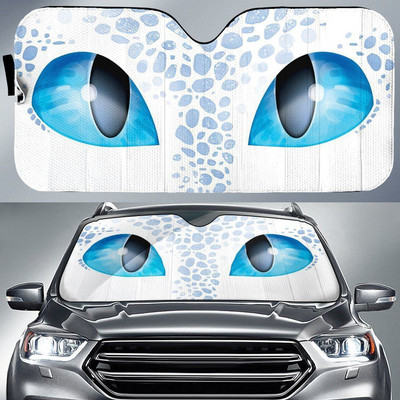 Reflektor Anti UV Protector Eyes Rajzfilm autós napernyõ elsõ szélvédõ napernyõ Tartós autós napernyõk ablakos autótartozékokhoz