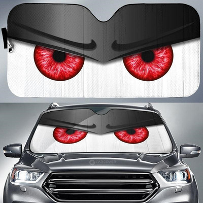 Reflektor Anti UV Protector Eyes Rajzfilm autós napernyõ elsõ szélvédõ napernyõ Tartós autós napernyõk ablakos autótartozékokhoz