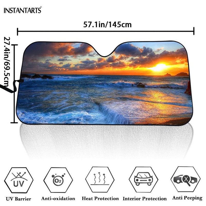 Reflektor Anti UV Protector Eyes Rajzfilm autós napernyõ elsõ szélvédõ napernyõ Tartós autós napernyõk ablakos autótartozékokhoz