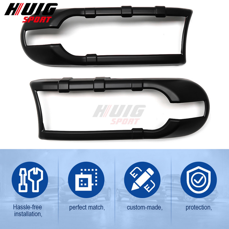 Dizajn automobila ABS kromirano prednje svjetlo Zaštitna obloga prednjih svjetala za Toyotu FJ Cruiser 2007-2018 2019 2020 2021 2022