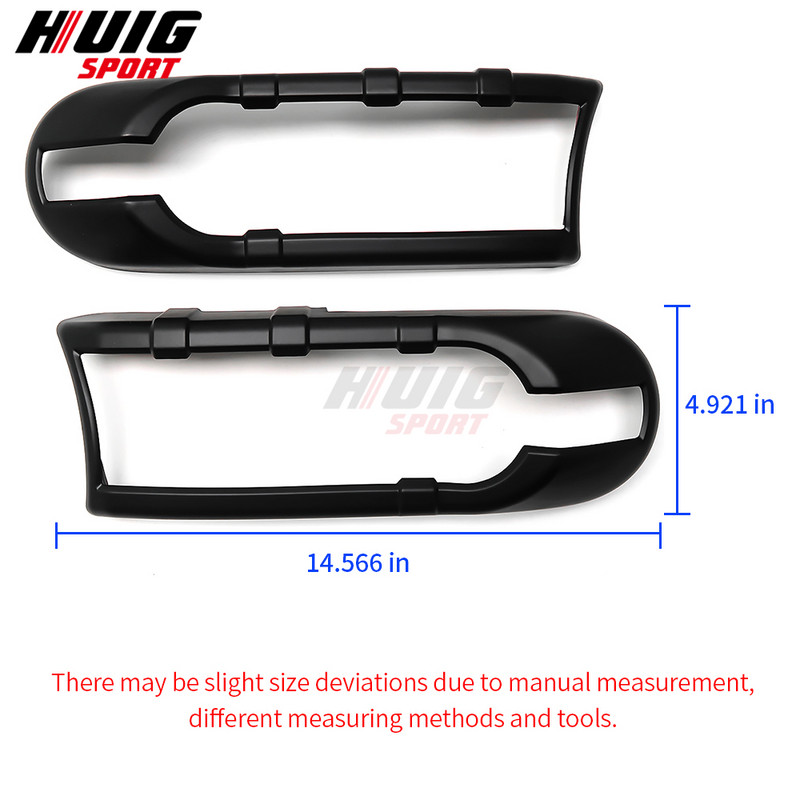 Dizajn automobila ABS kromirano prednje svjetlo Zaštitna obloga prednjih svjetala za Toyotu FJ Cruiser 2007-2018 2019 2020 2021 2022