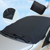 Magnetska navlaka za vjetrobransko staklo automobila Ice Frost Guard Zaštita za suncobran 210*120cm vjetrobransko staklo automobila Snježna sjenila za sunce Vodootporna navlaka za automobil