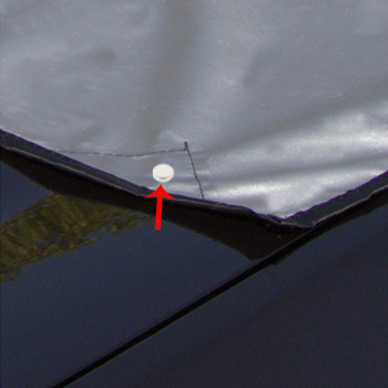 Μαγνητικό κάλυμμα παρμπρίζ αυτοκινήτου Ice Frost Guard Sunshade Protector 210*120cm Παρμπρίζ αυτοκινήτου Snow Sun Shade Αδιάβροχο κάλυμμα αυτοκινήτου