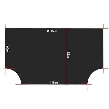 Автомобилен магнитен капак за предно стъкло Ice Frost Guard Сенник протектор 210*120cm Предно стъкло на автомобил Сняг Сенник Водоустойчив автомобилен капак