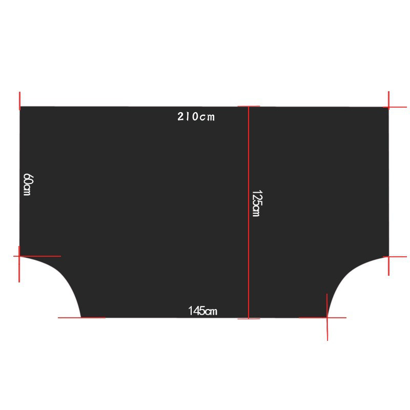 Magnetska navlaka za vjetrobransko staklo automobila Ice Frost Guard Zaštita za suncobran 210*120cm vjetrobransko staklo automobila Snježna sjenila za sunce Vodootporna navlaka za automobil