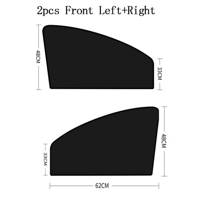 Magnetiline auto päikesevari Universaalne akna päikesevari kardina hingav ja otsese päikesekaitse auto akna kardina katte tarvikud