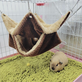 Ζεστή βαμβακερή φωλιά αιώρα ύπνου Hideout House Προμήθειες κατοικίδιων ζώων για κουνέλι χάμστερ Σκίουρος ινδικό χοιρίδιο