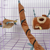 Mieli maži egzotiški augintiniai Cukrus sklandytuvas ežiukas žiurkėnas voverė šinšilos gyvūnėlių maišeliai virvės pakabinamas lakštinis narvas