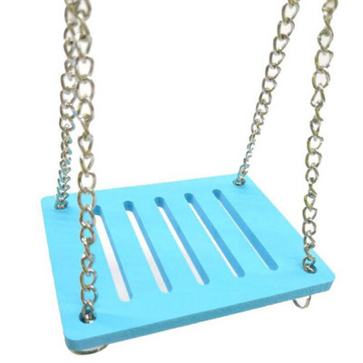 Хамстер Цветна висяща люлка Играчка за малки животни Аксесоари за клетка за хамстери Мишки Папагали