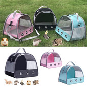 Преносима чанта за морско свинче Малко животно Плъх Плъх Костенурка Чанта за носене Африкански таралеж Преносима чанта за пътуване Външна чанта