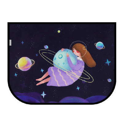 Magnetinė apsauga nuo UV spindulių užuolaidos šoninio lango skėčio dangtelis nuo saulės Universalus automobilio dangtelis nuo saulės, skirtas kūdikiams, mielas animacinis automobilio stilius