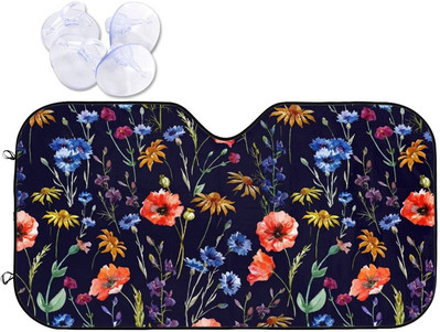 „Foruidea Cool Owl Eye“ automobilio priekinis stiklas saulės gaubtas nuo saulės, skirtas automobiliniams sunkvežimiams, blokuoja UV spindulių skydelį nuo saulės – saugo jūsų automobilį