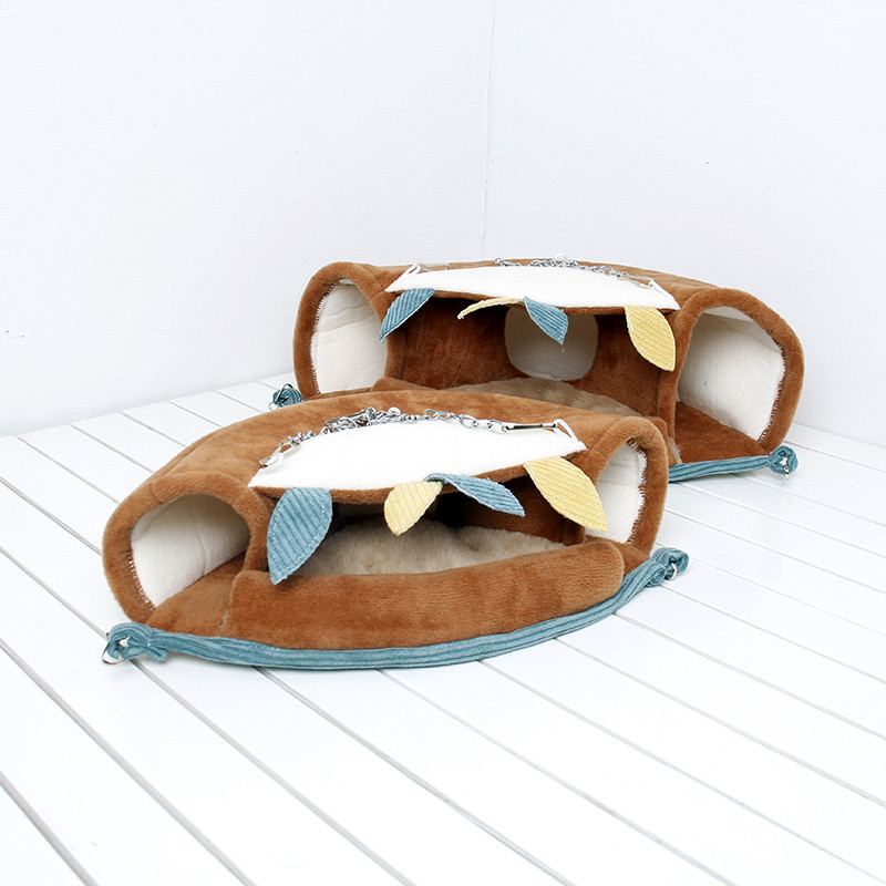 Žiurkėno tunelio lizdas jūrų kiaulytės narvas hamakas graužikų džiunglių stiliaus kabanti lova Įdomūs smulkaus gyvūno žaislų reikmenys