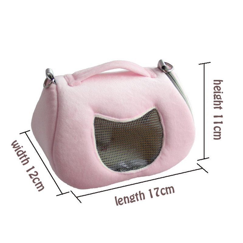 Žiurkėno lizdas jūrų kiaulytės kelioninis krepšys lauke nešiojamas žiurkių namas ežiukui kvėpuojantis kryžminio kūno graužikų naminių gyvūnėlių priedai