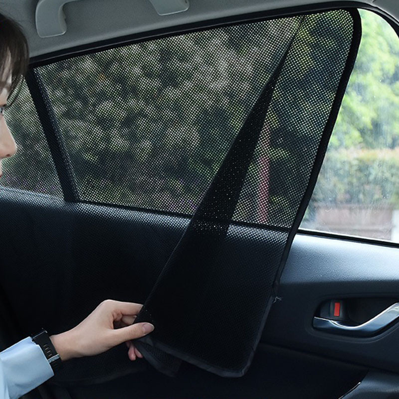 1 vnt Automobilio lango skėčio dangtelis Magnetinė užuolaidėlė UV apsauga Auto šoninių langų skydelis nuo saulės Tinklinis skydelis nuo saulės