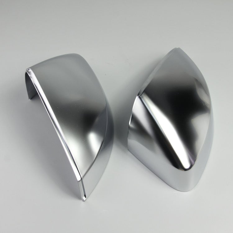 1 pereche de capac de protecție pentru oglinda retrovizoare cromată mat pentru Audi A3 S3 RS3 2014 2015 2016 2017 2018 Car Styling