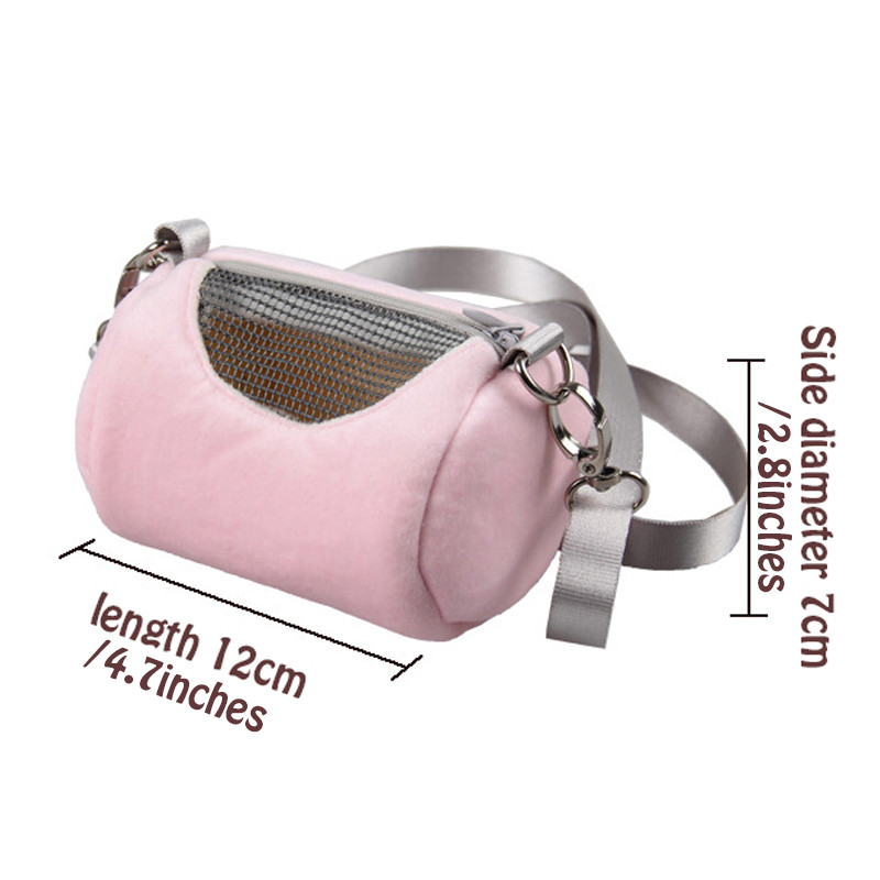 Kāmja ligzdas pārnēsāšanas soma Jūrascūciņas būris āra elpojošs šinšillu ezis, silta ceļojumu soma Mazu mājdzīvnieku piederumi