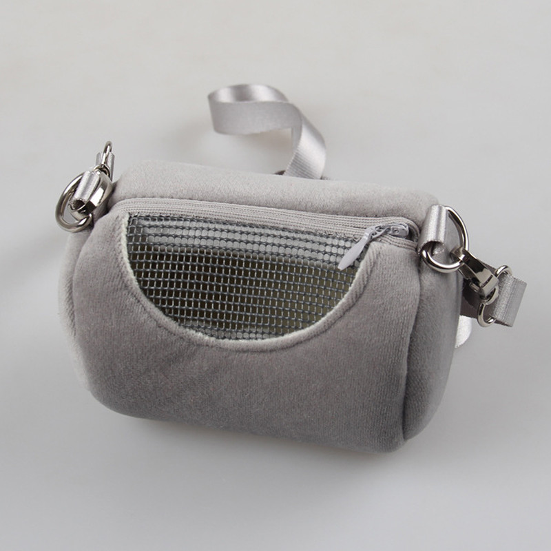 Kāmja ligzdas pārnēsāšanas soma Jūrascūciņas būris āra elpojošs šinšillu ezis, silta ceļojumu soma Mazu mājdzīvnieku piederumi