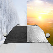 Jaunas automašīnas sniega segas aizsargs, aizsargs, aizsargs, saulessargs Fornt, aizmugurējais vējstikls, saulessargs, bloks, logs, auto, aksesuāri, aizkari