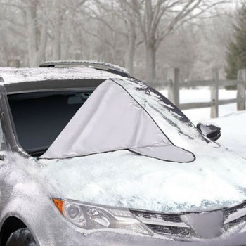 Нов автомобил Снежна покривка Протектор Защита на козирка Сенник Fornt Сенник на задното предно стъкло Блок Прозорец Автоаксесоари Завеса