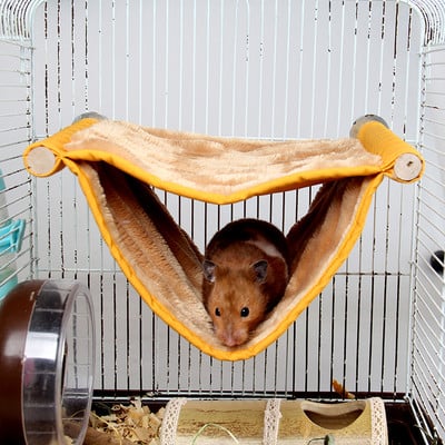 Hamster Nest Hammock Winter Warm Κλουβί ινδικού χοιριδίου Λούτρινο κοντό κρεμαστό σπίτι Sugar Glider Κρεβάτι ύπνου για μικρό κατοικίδιο προμήθειες