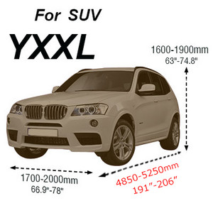 „Cawanerl“ vandeniui atsparus automobilio dangtis kamufliažas lauko saulės dulkėms, lietui ir sniegui, apsaugantis nuo vėjo, pilni automobilio dangčiai visureigio sedano hečbekui