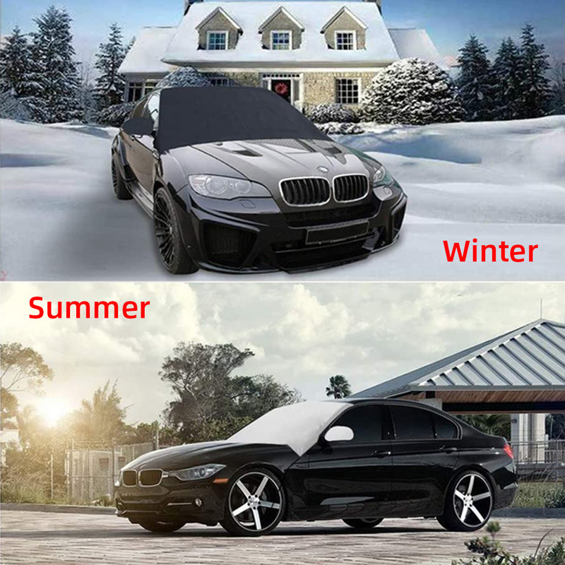 Magnētiskais vējstikls sniega pārsegs automašīnas loga saulessargs automašīnas saulessargs aizsargs ziemas vējstikla aizsardzība