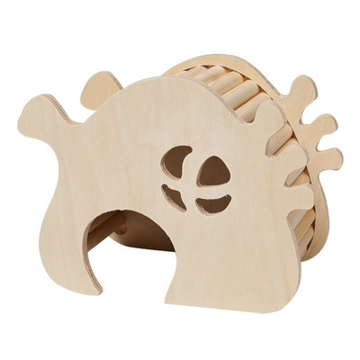 Kāmju koka kāpšanas kāpņu māja jaukas formas mazi dzīvnieki mājdzīvnieku alas slēptuve mini ģerbiliem jaunākajiem burundukiem Mājdzīvnieku produkti