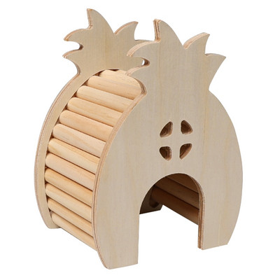 Kāmju koka kāpšanas kāpņu māja jaukas formas mazi dzīvnieki mājdzīvnieku alas slēptuve mini ģerbiliem jaunākajiem burundukiem Mājdzīvnieku produkti