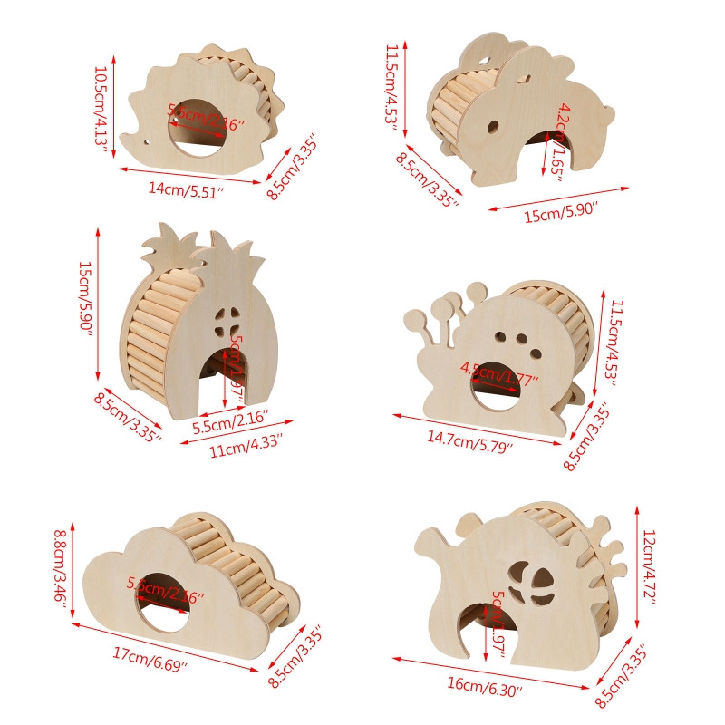 Kāmju koka kāpšanas kāpņu māja jaukas formas mazi dzīvnieki mājdzīvnieku alas slēptuve mini ģerbiliem jaunākajiem burundukiem Mājdzīvnieku produkti