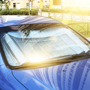 Сенник на предното стъкло на автомобила Сгъваем сенник на предното стъкло на автомобила Сенник на предното стъкло на автомобила Лесен за използване Поддържайте автомобилите хладни, отразяващи