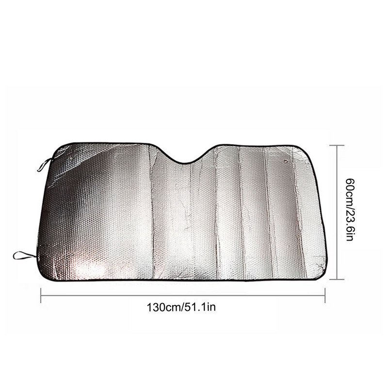 Automašīnas priekšējā loga saulessargs salokāms automašīnas vējstikls saulessargs Automobiļu vējstikls saulessargs Viegli lietojams, lai automašīnas būtu vēsas, atstarojošas