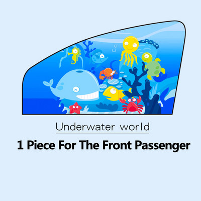 1 buc. Parasolar magnetic pentru fereastră laterală a mașinii, perdea ajustabilă pentru stilul mașinii, fereastră automată, parasolar, model de animale, capac orb, umbră de soare